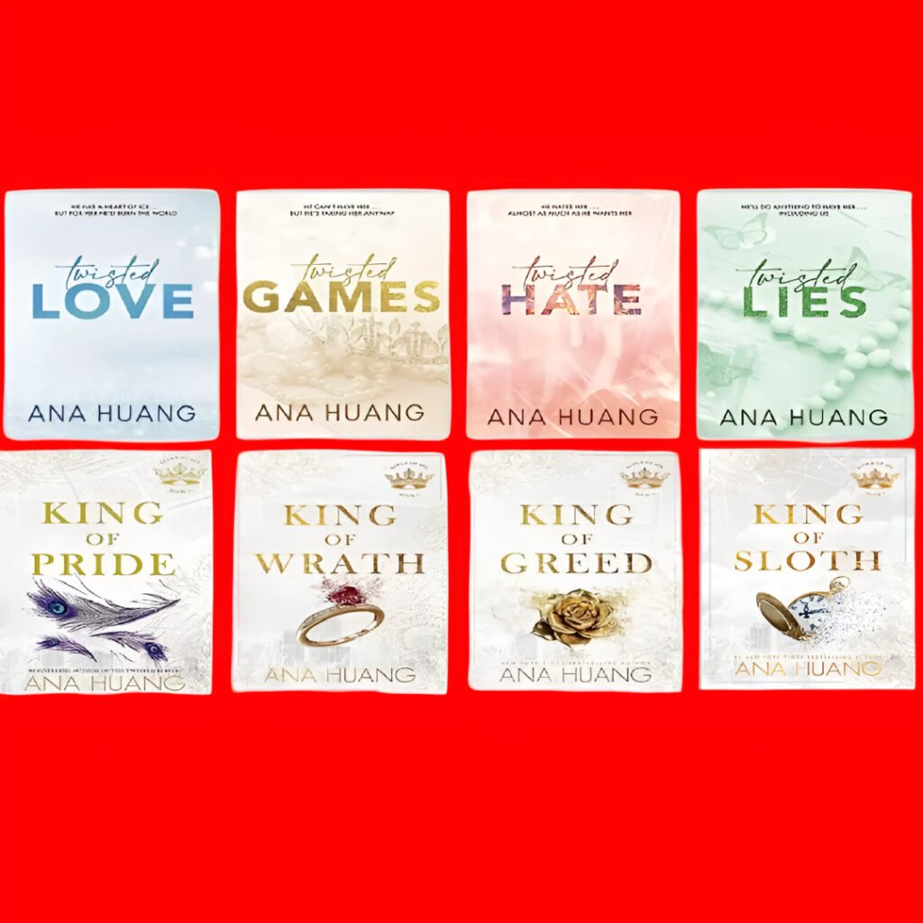 Twisted Series + King Series 8 Books Set by Ana Huang (English) (Paperback).
