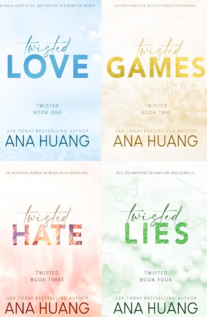 Twisted Love + Twisted Hate + Twisted Game + Twisted Lies by Ana Huang 4 Book set  (English) (Paperback).