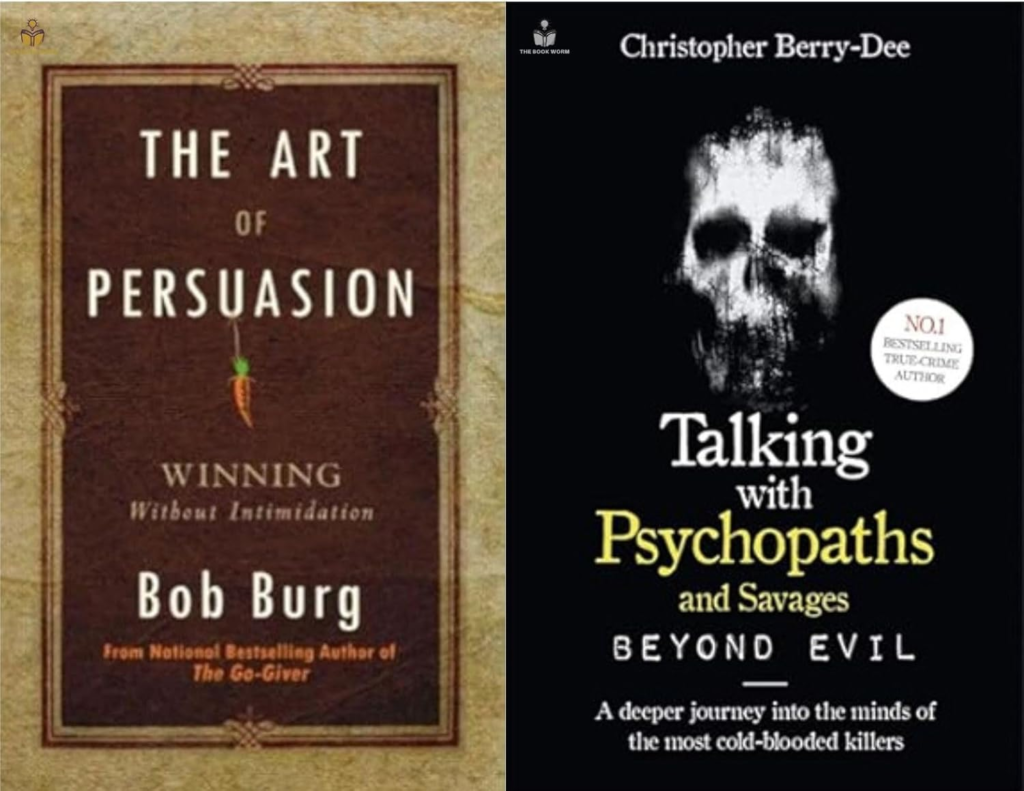The Art of Persuasion + Talking with Psychopaths and Savages | 2 Book Combo Set | Master Influence, Communication & Dark Psychology Skills