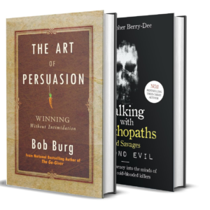 The Art of Persuasion + Talking with Psychopaths and Savages | 2 Book Combo Set | Master Influence, Communication & Dark Psychology Skills