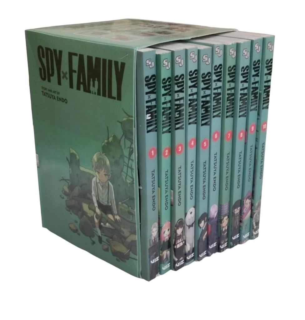 Spy X Family Volumes 1 - 10 Books Set Collection Set By Tatsuya Endo Manga Spy x Family, Vol. 1 to 10 (Spy x Family Volume 1-10 BOX SET)